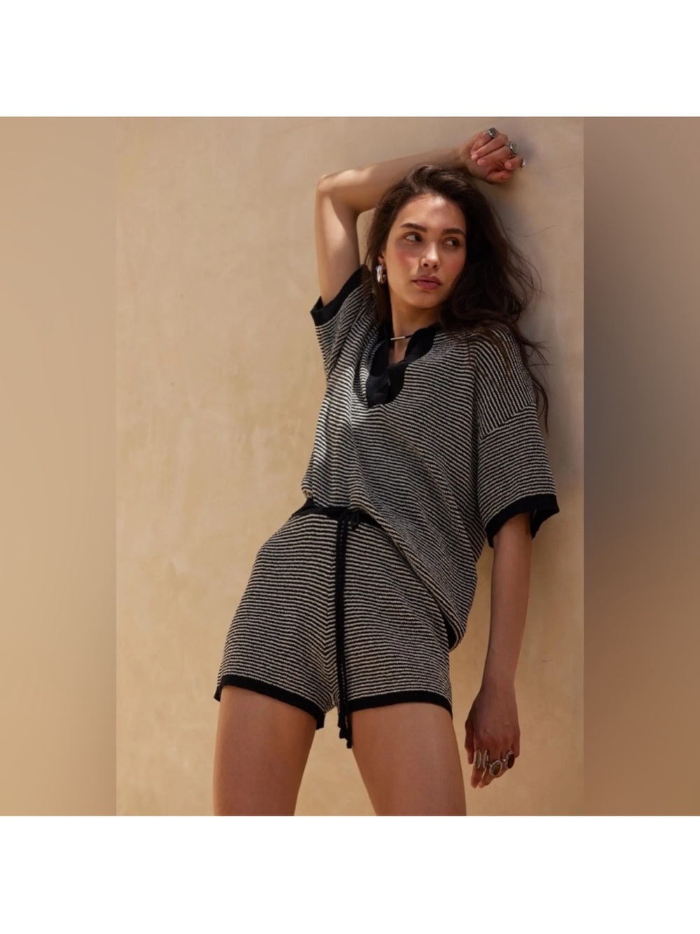Happy Days Striped Sweater Set